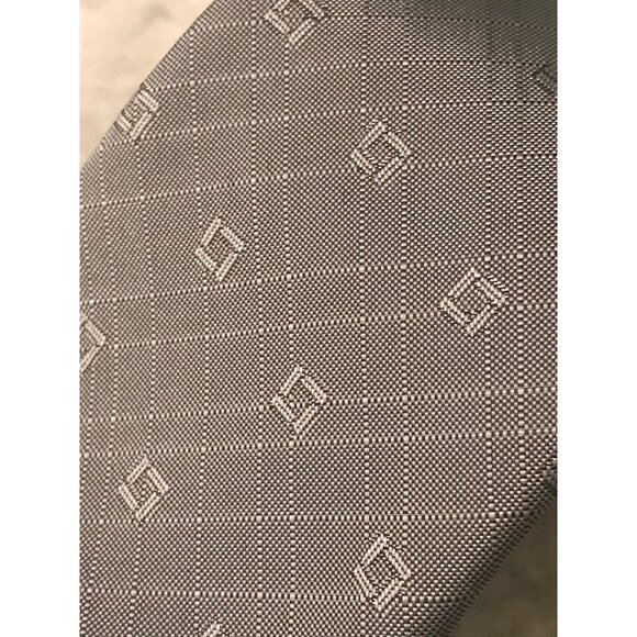 Oscar de La Renta Silk Tie Mens Gray Designer Quiet Luxury Formal - Picture 2 of 6